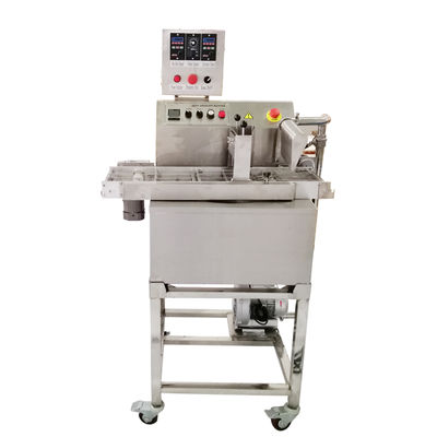 अच्छी कीमत Ice Cream Mochi Chocolate Coating Machine | Automatic Enrobing Solution  ऑनलाइन